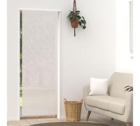 Voilage lin pour porte fenêtre 70x200 cm LINEN blanc, par Soleil d'Ocre