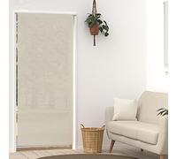 Soleil d'Ocre - Voilage lin pour porte-fenêtre - 90 x 200 cm - Naturel