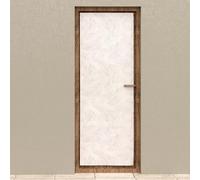 Soleil d'ocre, Voilage Porte-fenêtre 70x200 cm Celia Taupe