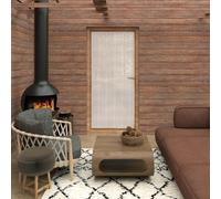 Soleil d'ocre, Voilage Porte-fenêtre 90x200 cm Cali