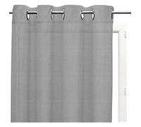 Soleil d'ocre Voile à Oeillets 280X250 cm Linen Gris