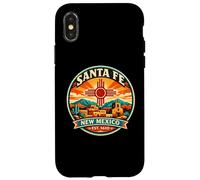 Soleil du Haut désert de Santa Fe, Nouveau-Mexique Coque pour iPhone X/XS