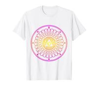 Soleil et Lune Géométrie Sacrée Bonne Vibe New Age Spiritual T-Shirt
