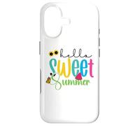 Soleil et Saison d'été Lovers Cute Hello Sweet Summer Women Coque pour iPhone 17