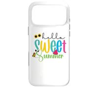 Soleil et Saison d'été Lovers Cute Hello Sweet Summer Women Coque pour iPhone 17 Pro Max