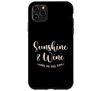 Soleil Et Vin Make Me Feel Fine Soleil Vacances Plage Été Coque pour iPhone 11 Pro Max