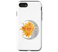 Soleil Lune Étoiles Terre Astrologie Astronome Astronomie Coque pour iPhone SE (2020) / 7/8