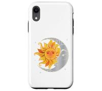 Soleil Lune Étoiles Terre Astrologie Astronome Astronomie Coque pour iPhone XR