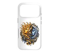 Soleil & Lune Musicien & Musique e Violon Guitariste Coque pour iPhone 17 Pro