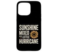 Soleil mélangé avec Un Peu d'ouragan Coque pour iPhone 15 Pro Max