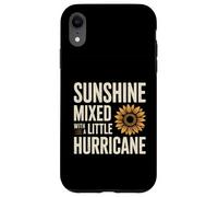 Soleil mélangé avec Un Peu d'ouragan Coque pour iPhone XR