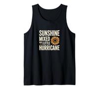 Soleil mélangé avec Un Peu d'ouragan Débardeur