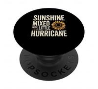 Soleil mélangé avec Un Peu d'ouragan PopSockets PopGrip Adhésif