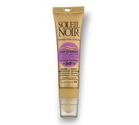 Soleil Noir - Combi 2-en-1, Crème Solaire Enfants SPF 50+ Très Haute Protection UVA et UVB (20 ml) + 1 Stick à Lèvres SPF 30 (2 g) - Peaux Très Claires, Dès 3 Ans - Fabrication Française