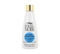 Soleil Noir - Lait Vitaminé Hydratant Intense - Tous Types de Peaux - Collagène, Acide Hyaluronique et Vitamines - Fabrication Française - Flacon avec Capsule Twist, 150 ml