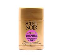 Soleil Noir - Stick Solaire Zones Sensibles - SPF 50+, Très Haute Protection Solaire - Nourrit, Hydrate, Protège Visage et Corps - Fabrication Française - 10g