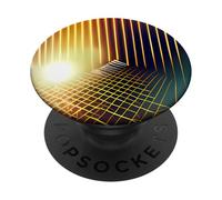 Soleil surréaliste Galactica Cosmos PopSockets PopGrip Adhésif