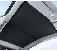 Soleil Voiture Pare-Soleil Avant Et Arrière pour Tesla pour Model Y 2021-2023, Pare-Soleil À Boucle, Isolation Thermique, Pare-Soleil De Voiture, Toit Ouvrant Pare-Brise(Noir)
