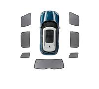 Soleil Voiture Pare-Soleil Fenêtre Voiture Magnétique Couverture Maille Aveugle pour Mini pour Cooper F54 F55 F56 F60 R60 pour Countryman pour Clubman Protege Soleil(60 7Pcs)