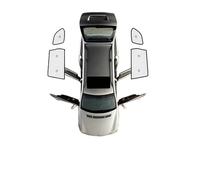 Soleils Intérieur Pare-Soleil Complet pour Mitsubishi pour Outlander 3 GF GG ZJ ZK ZL 2012-2020 Accessoires Voiture(Rear Windows)