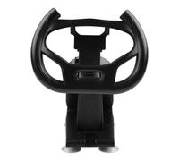 Soleilux Support de volant pour PS5 avec ventouse, matériau ABS stable, support antidérapant pour volant, compact, 23 x 13 x 10 cm, noir