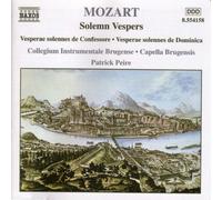 Solemn Vespers by W.A. Mozart (2000-04-11)