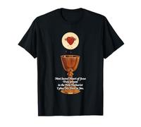 Solennité du Sacré-Cœur de Jésus Calice Art T-Shirt