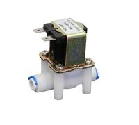 Solenoid Valve 12V 24V 220V 1/4" Hose Pipe Quick Connection Water Purifier Drinking Fountain Pressure Controller Switch(Pressure,220V_CLOSED)