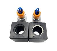 Solenoid Valve Coil Hydraulic Control Valve Inner Hole 22mm Long 45mm AC110V/220V MFJ12-27YC MFJ12-54YC(MFJ12-54YC AC220V)(Mfj12-27yc Ac220v)