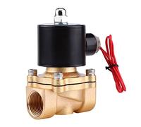 Solenoid Valve Vanne D'air à Courant Alternatif 220V D'électrovanne électrique 3/4 "normalement Refroidie pour le Mazout de Gaz D'air D'eau Robinets électromagnétiques