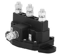 Solenoide 12V 150A Pour Treuil, Relais Inverseur en 12V, Relaie Inversée 12 V, Relais de contacteur de solénoïde d'inversion de moteur de treuil 12 V à 6 bornes