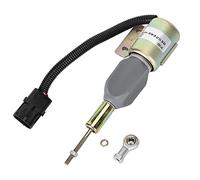 Solénoïde D'arrêt de Carburant Cummins, électrovanne D'arrêt de Moteur Ozgkee 4BT Cummins 24 V 3932530 Sa#8209;4756#8209;24 Fit For Cummins 4BT 6Bt5 Solénoïde de Coupure de Carburant