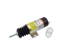 Solénoïde d'arrêt de Carburant Électrovanne d'arrêt de carburant D610-A1V12 1502-12C2U1B1S1, compatible avec Trombetta 12 V à double bobine Solénoïde d'arrêt