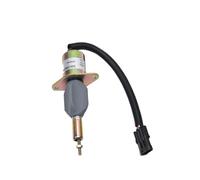 Solénoïde d'arrêt de Carburant Solénoïde d'arrêt Électrovanne d'arrêt de carburant pour moteur de groupe électrogène DC12V 24V 3928161, interrupteur de commande de vanne de coupure de carburant(12V)