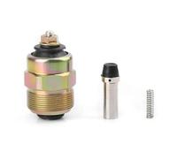 Solénoïde d'arrêt Électrovanne d'arrêt de carburant 0330001015 12 V 24 V pour Cummins, compatible avec Dodge VE 5,9 L (1988, 1989, 1990-1993) Carburant Coupure Arrêt Off Solénoïde(12V)