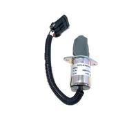 Solénoïde d'arrêt Solénoïde d'arrêt de carburant 6681512 6681513 pour Kubota, compatible avec Bobcat S150 S160 S175 S185 T190 751 Solénoïde(6681513 12V)