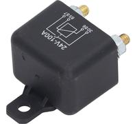 Solénoïde de démarrage 100A 4 Pin Brass Coil High Power PC Housing Lawn Mower Relay for Automobile DC24V