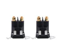 Solénoïde de Relais de démarreur 12V adapté for Tromb 862-1241-211-12 Husq 532192507 Ste 435-325 AYP Craf 192507 Arie 21546294(2 pcs)
