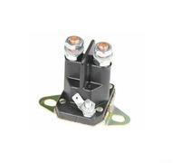 Solénoïde de tondeuse autoportée 3 bornes 12 V Support inférieur pour Cox pour Rover pour Murray Interrupteur de démarrage pour tracteur de pelouse 2 x 5/16 1 x 3/16 pôles de remplacement