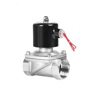 Solénoïde en acier inoxydable normalement fermé DN08 DN10 DN15 DN20 DN25 DN32 DN40 DN50 220 V CA 12 V CC 24 V CC Solénoïde(24vac-normally Closed,DN15)