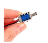 Solénoïde Push-Pull Électroaimant traversant à solénoïde Push-Pull DC 3V 5V 6V 9V 12V Course 4mm(3V)