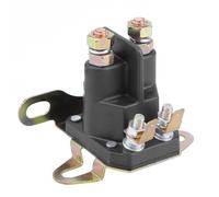 Solenoïde relais démarreur moto Relais solénoïde de démarreur à 4 pôles pour tondeuse gazon et bateau moteur Convient pour BRIGGS pour STRATTON Relais démarreur universel