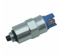 Solénoïde Solénoïde de pompe d'arrêt de carburant 12/24 V 7167-620C, compatible avec Cav Dpa Dps Perkins HPS103 7185-900T 7185-900P 26420472 7167-620D Solénoïde d'arrêt(12V)