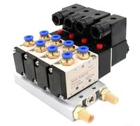Solénoïdes pneumatiques solution valve d'air modèle quatre v deux huit, tension CC vingt-quatre volts