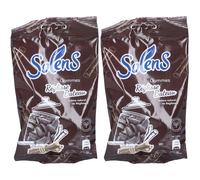 SOLENS Gommes Réglisse Bateau 2x100 g