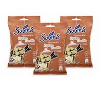 Solens Gommes Réglisse Vanillée - Lot de 3 Sachets - Bonbons Tendrement Moelleux - Arôme Naturel de Vanille