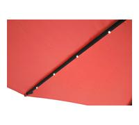 Solenzara Bulle Terracotta : Parasol Led Déporté 3x3m Marron