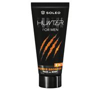 Soleo Hunter for Men - Poudre bronzante 2 en 1 pour visage et corps - 150 ml
