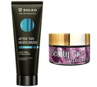 Soleo Tan Technology After Tan Moisturizer + Beauty Face Jar