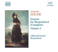 Soler, A. – Sonates pour clavecin Vol.1 – NAXOS